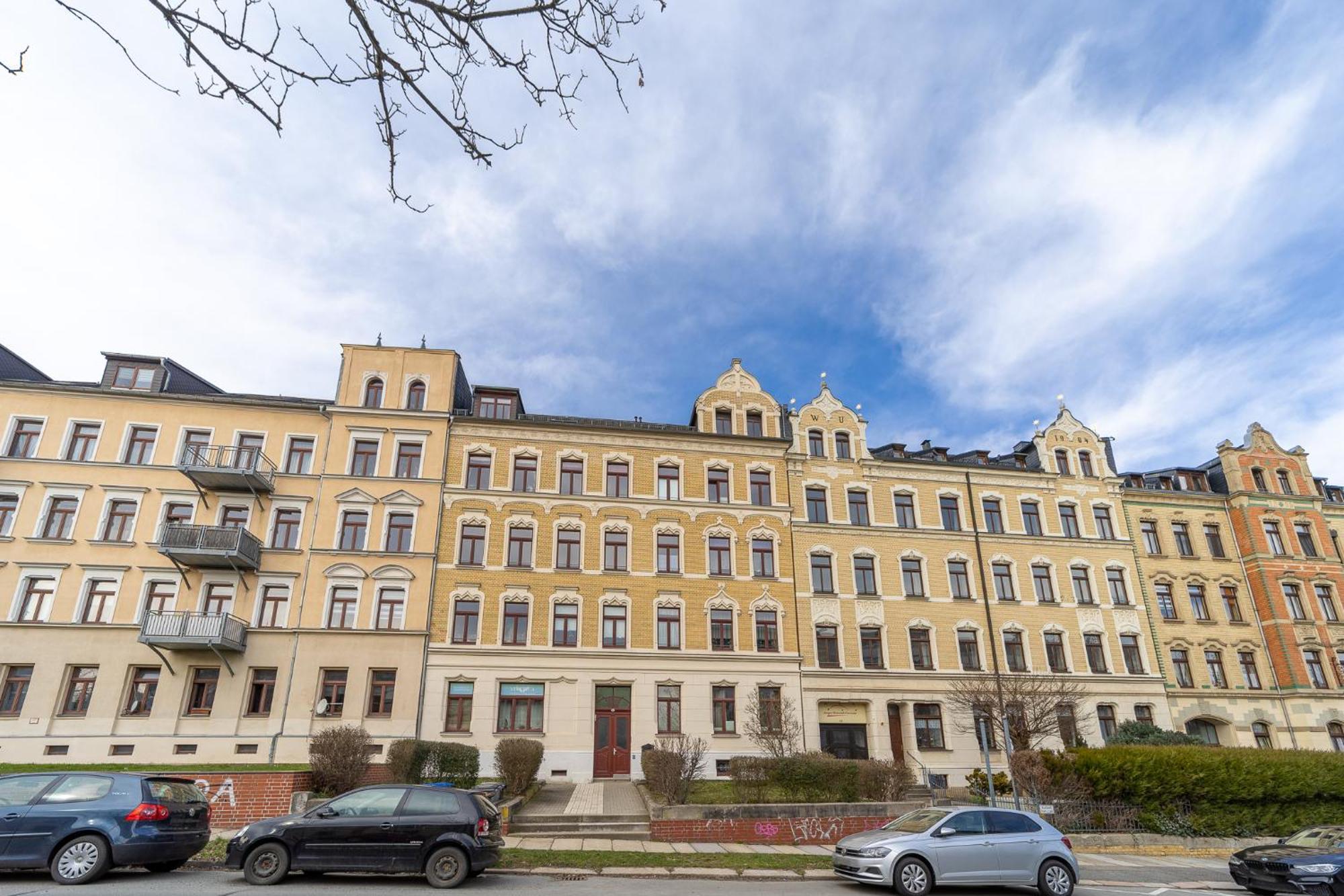 Schlossberg-Domizil Mit Weitblick - Arbeitsplatz, Balkon, Netflix, Badewanne & Yogamatte Хемніц Екстер'єр фото